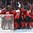 MONTREAL, CANADA - JANUARY 4: Team Canada celebrates after winning 5-2 over team Sweden during semifinal round action at the 2017 IIHF World Junior Championship. (Photo by Matt Zambonin/HHOF-IIHF Images)

